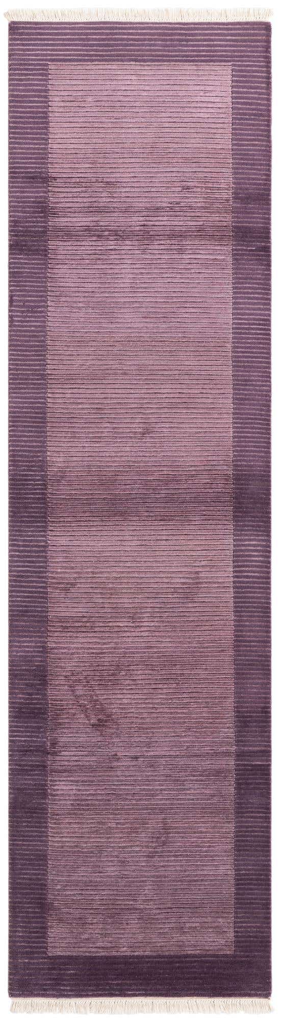 2' 7 x 9' 9 Hand Knotted Darya Wool Runner Rug