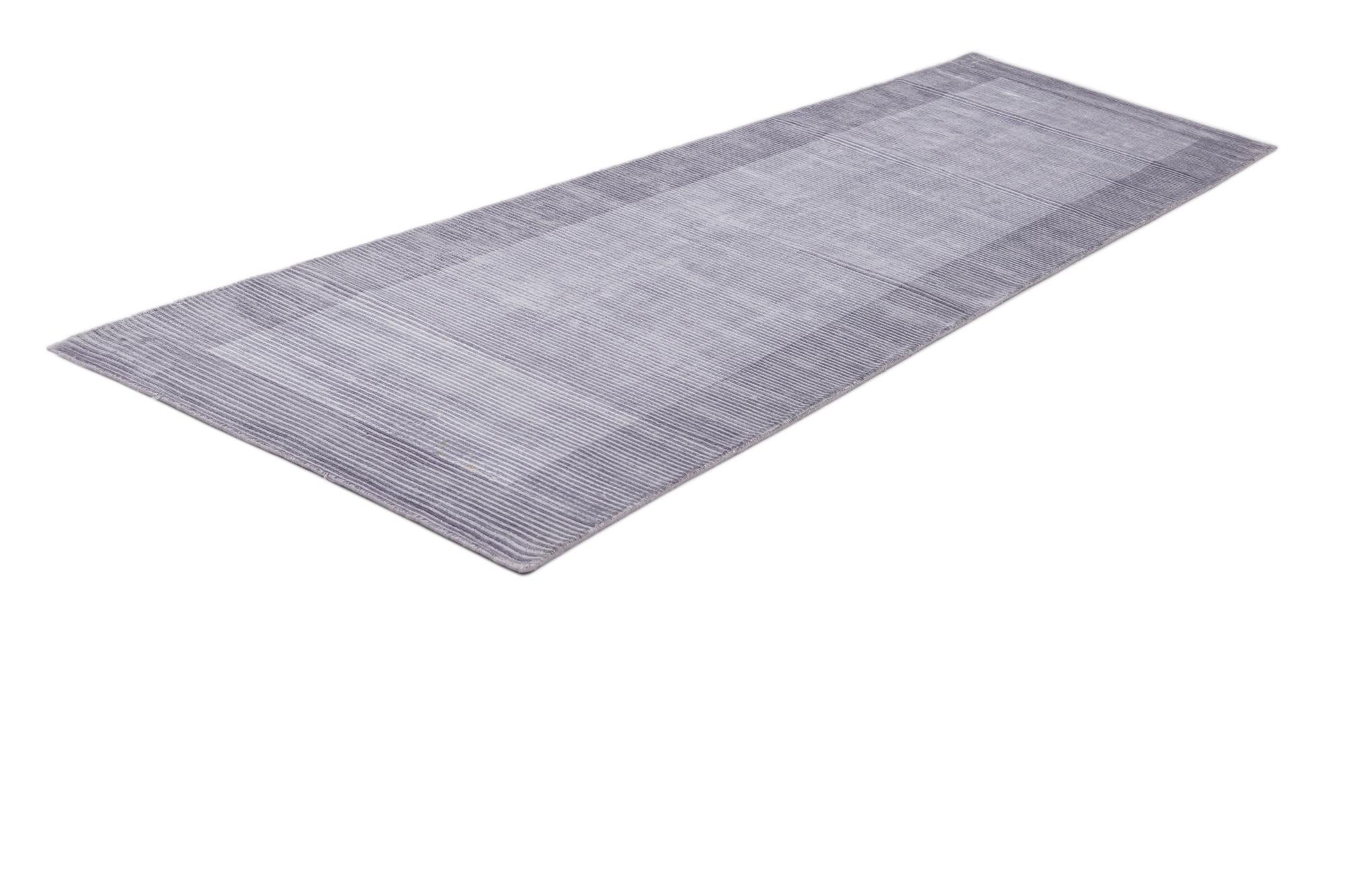 2' 7 x 9' 10 Hand Knotted Darya Wool Runner Rug