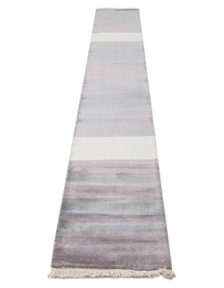 Detail image of 2' 8 x 12' 9 Hand Knotted Darya Wool Runner Rug