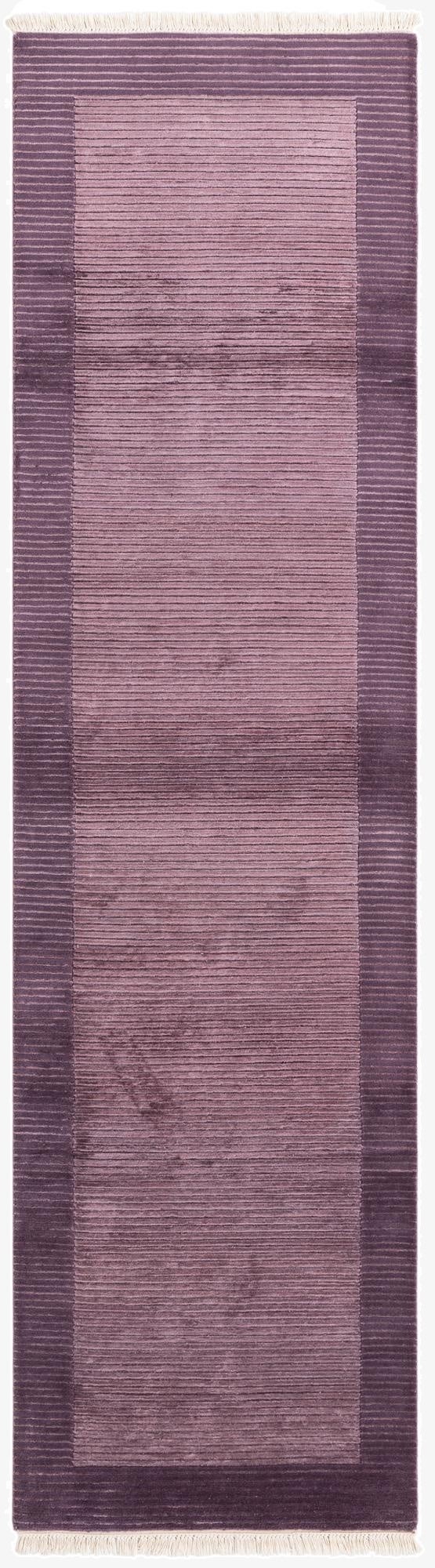 2' 7 x 9' 9  Hand Knotted Darya Wool Runner Rug