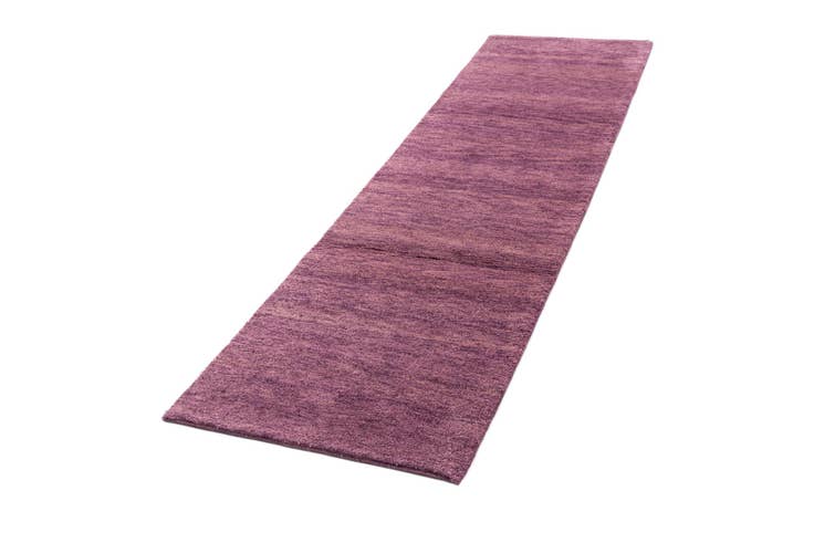 Detail image of 2' 8 x 10' Hand Knotted Gabbeh Wool Runner Rug