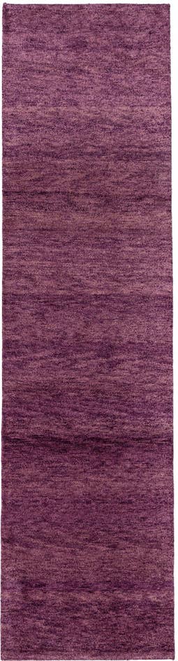 Detail image of 2' 8 x 10' Hand Knotted Gabbeh Wool Runner Rug