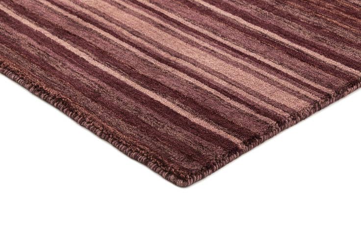 Detail image of 2' 4 x 4' 8 Hand Knotted Gabbeh Wool Runner Rug