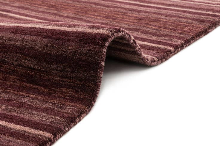 Detail image of 2' 4 x 4' 8 Hand Knotted Gabbeh Wool Runner Rug