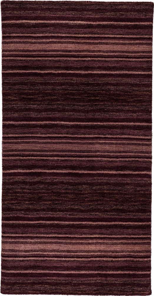 2' 4 x 4' 8 Hand Knotted Gabbeh Wool Runner Rug
