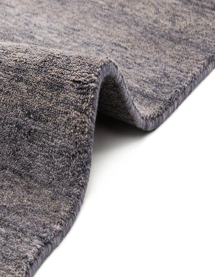 Detail image of 2' 8 x 10'  Hand Knotted Gabbeh Wool Runner Rug