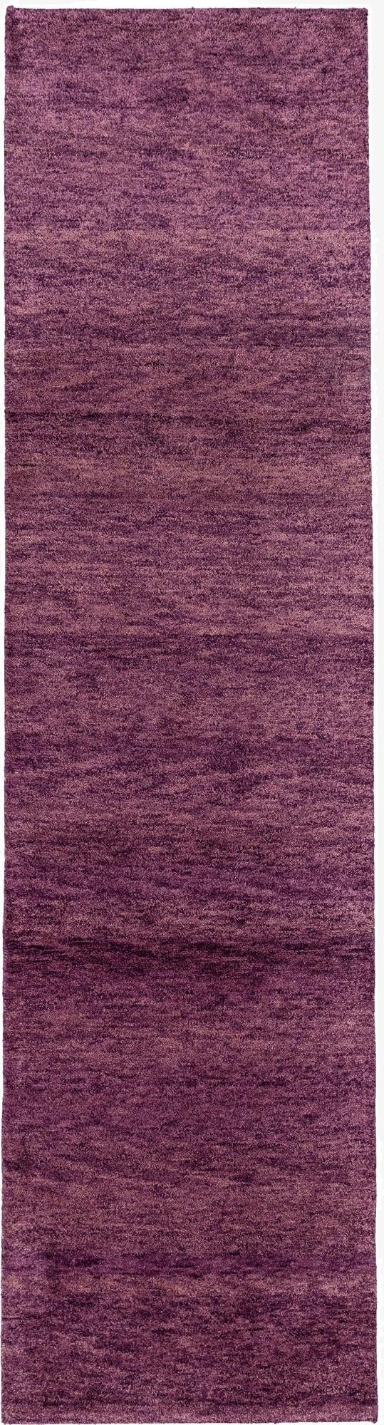 2' 8 x 10'  Hand Knotted Gabbeh Wool Runner Rug