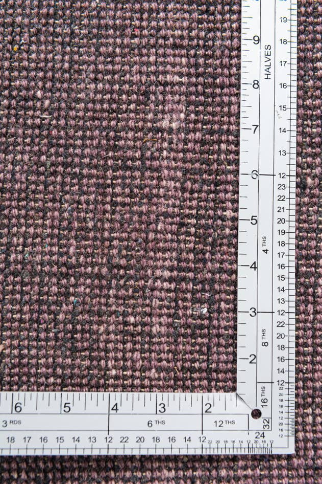 Detail image of 2' 4 x 4' 7 Hand Knotted Kashkuli Gabbeh Wool Runner Rug