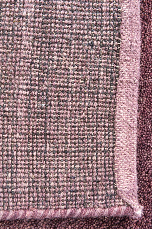 Detail image of 2' 4 x 4' 7 Hand Knotted Kashkuli Gabbeh Wool Runner Rug