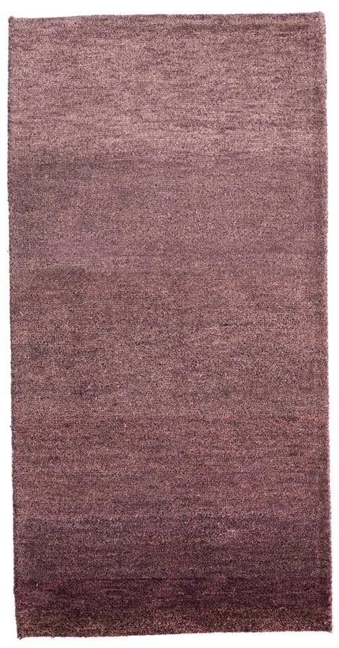 Detail image of 2' 4 x 4' 7 Hand Knotted Kashkuli Gabbeh Wool Runner Rug