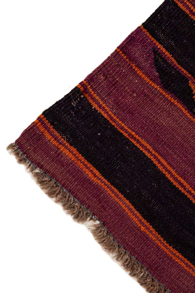 150cm x 340cm Handgewebt Kilim Fars Wolle Läufer Teppich