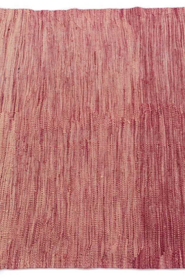 Detail image of 2' 10 x 16' 5 Hand Woven Kilim Modern Wool Runner Rug