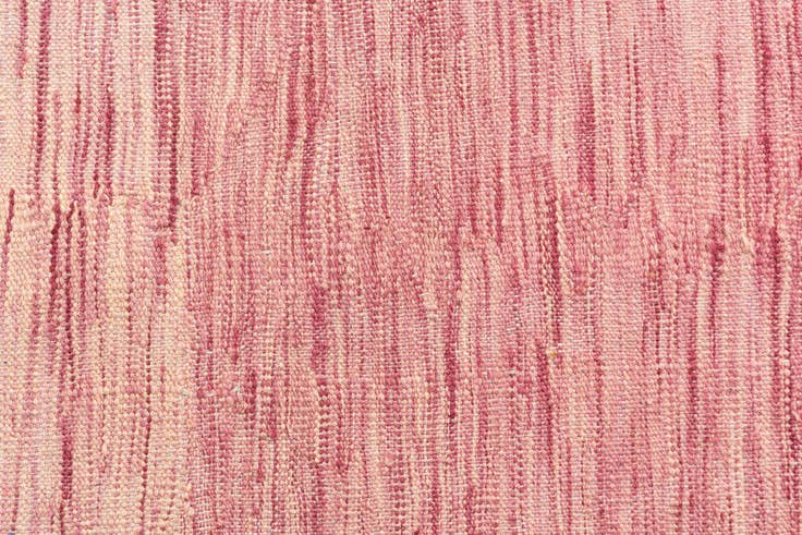 Detail image of 2' 10 x 16' 5 Hand Woven Kilim Modern Wool Runner Rug