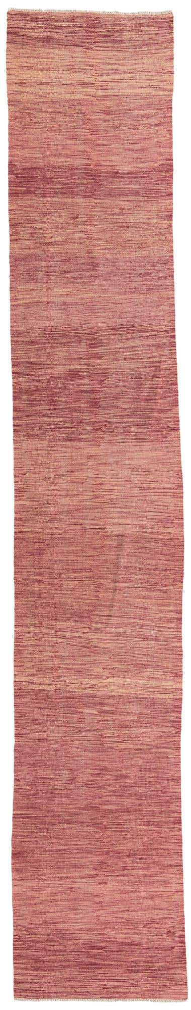 2' 10 x 16' 5 Hand Woven Kilim Modern Wool Runner Rug