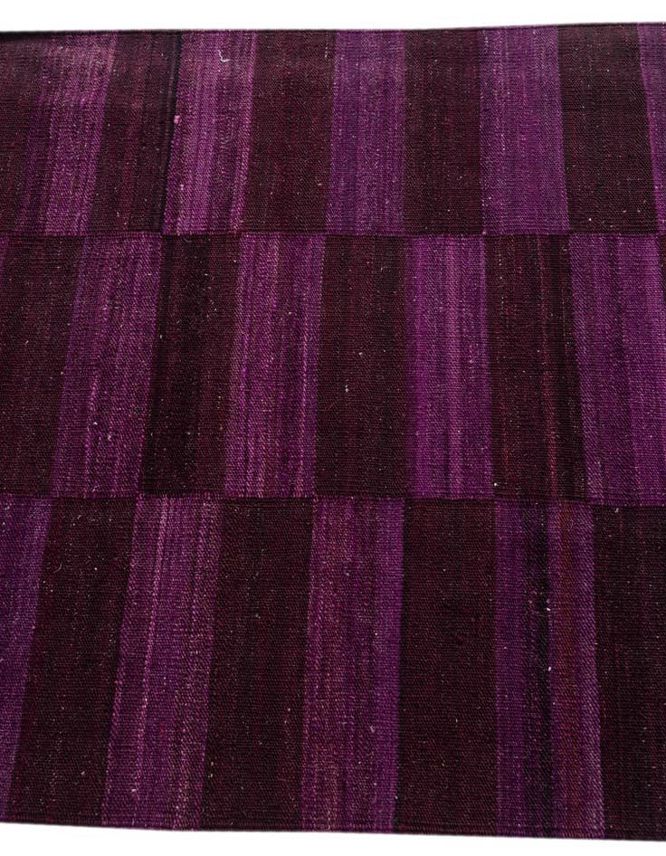 Detail image of 2' 10 x 10'  Hand Woven Kilim Modern Wool Runner Rug