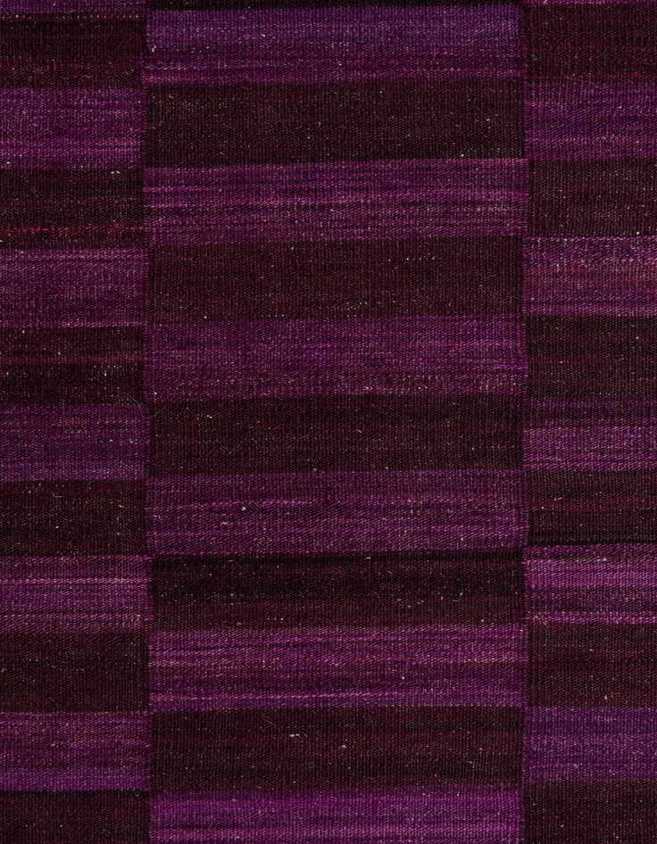 Detail image of 2' 10 x 10'  Hand Woven Kilim Modern Wool Runner Rug