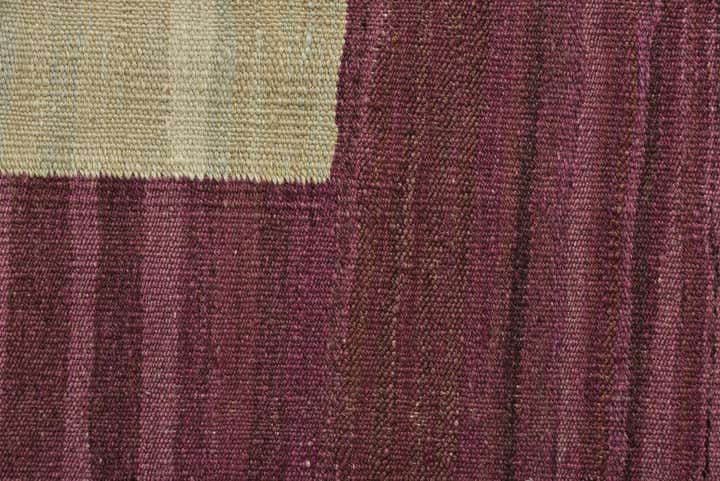 2' 4 x 5' 4 Hand Woven Kilim Modern Wool Runner Rug