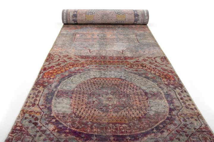 90cm x 460cm Kundan Läufer Teppich