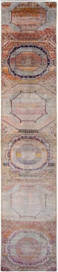 Detailansicht von 90cm x 460cm Kundan Läufer Teppich