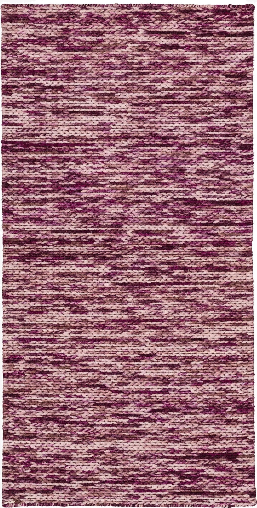 2' 4 x 4' 2  Hand Knotted Lana New Zealand Wool Runner Rug