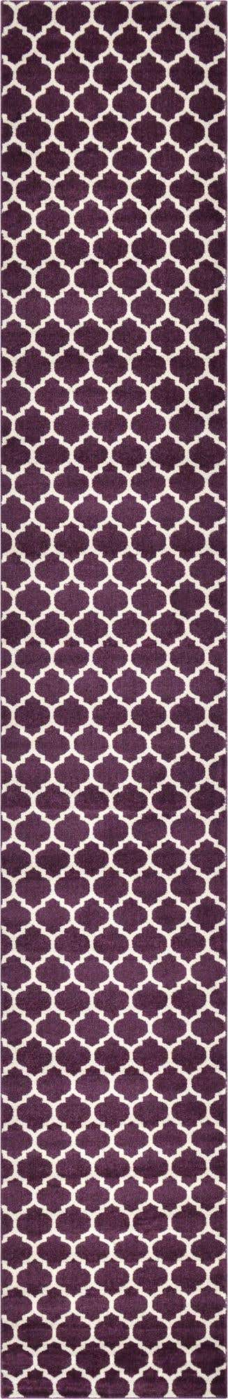 2' 7 x 16' 5 Lattice Runner Rug
