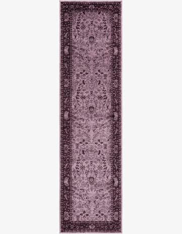 Purple Miranda Runner Rug