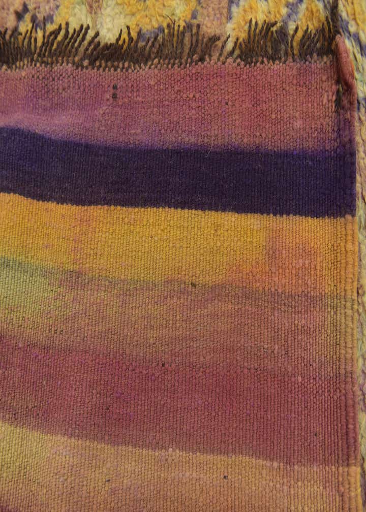 6' 5 x 15' 4 Hand Knotted Moroccan Wool Runner Rug