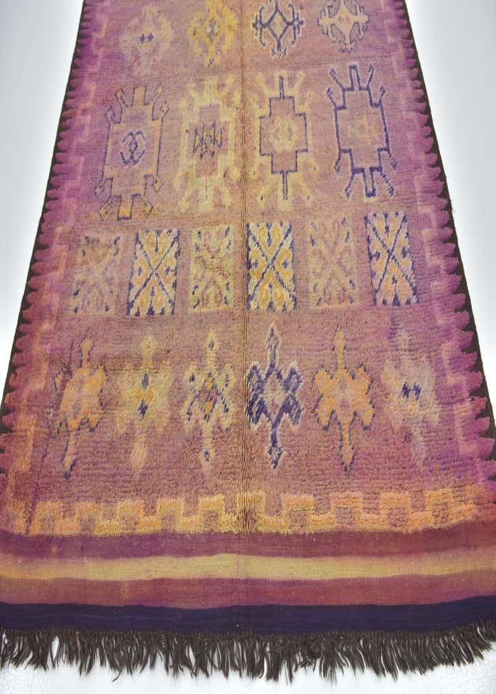 6' 5 x 15' 4 Hand Knotted Moroccan Wool Runner Rug