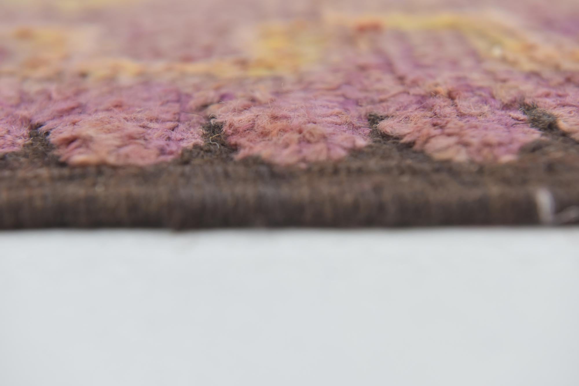 6' 5 x 15' 4 Hand Knotted Moroccan Wool Runner Rug