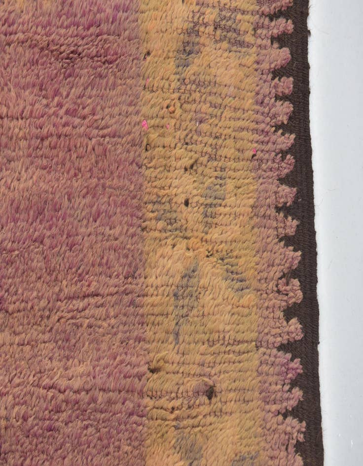 Detail image of 6' x 14' 4  Hand Knotted Moroccan Wool Runner Rug