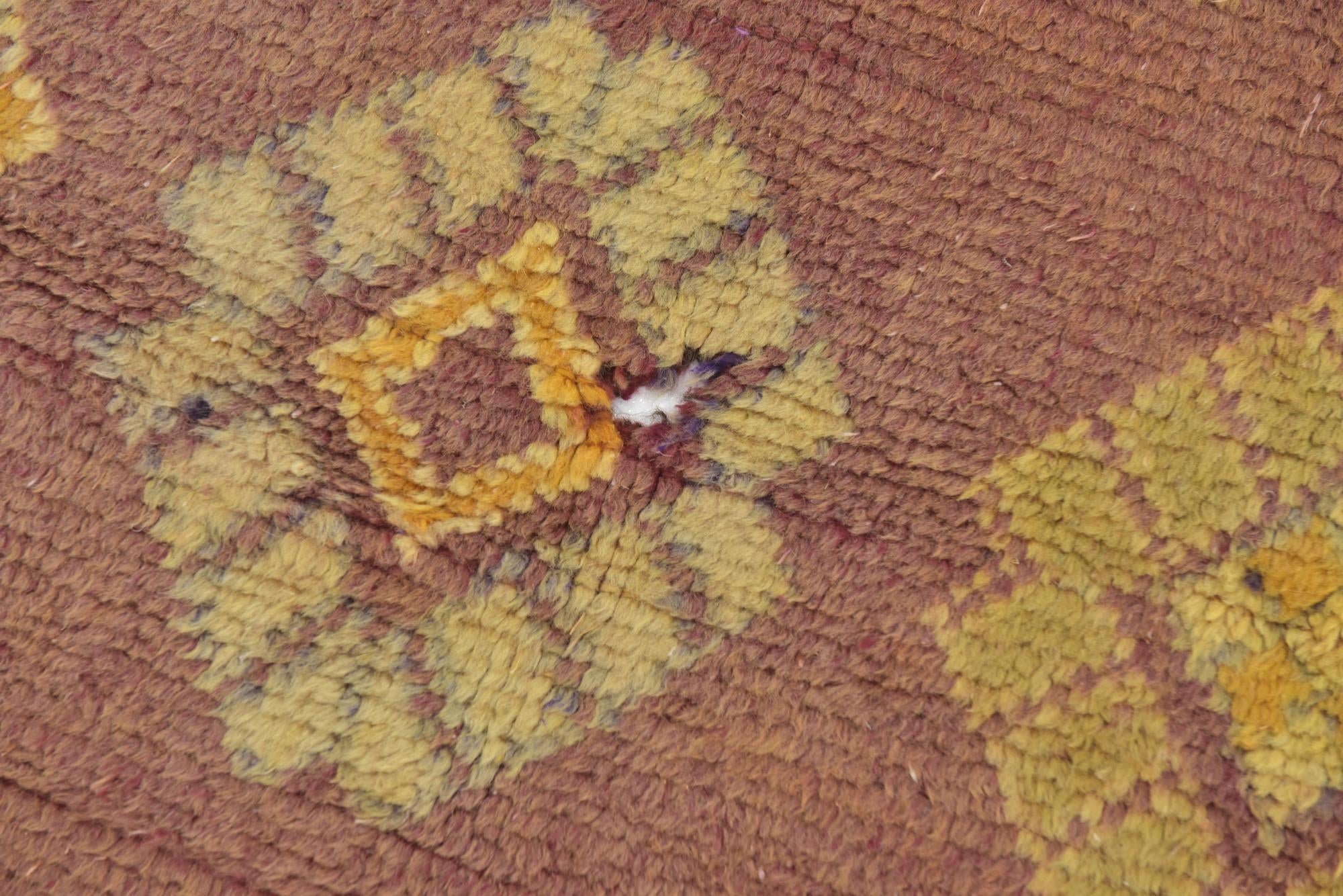 6' 4 x 16' Hand Knotted Moroccan Wool Runner Rug
