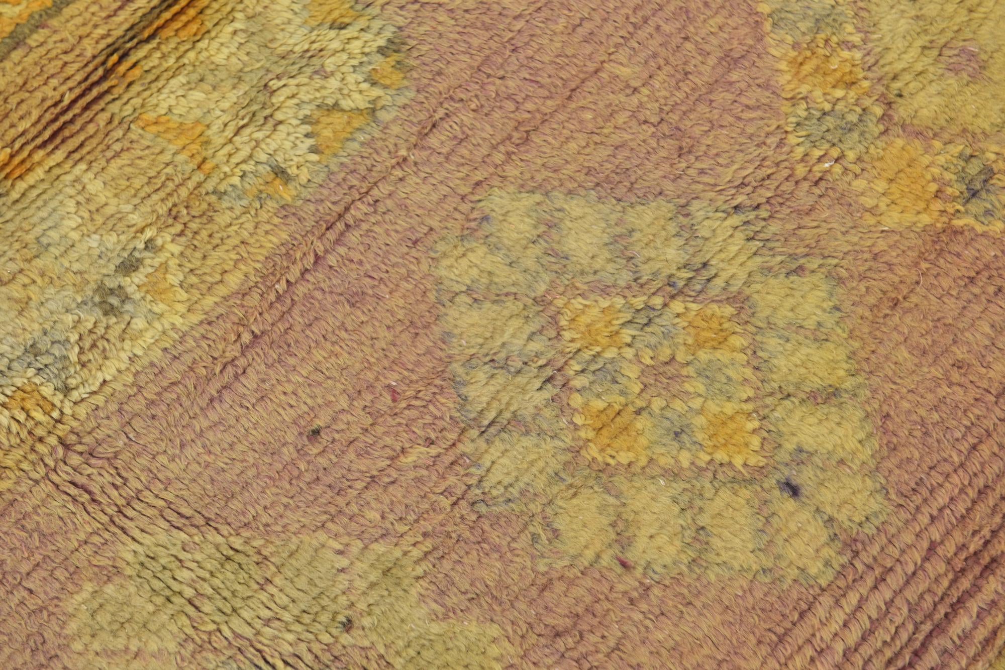 6' 4 x 16' Hand Knotted Moroccan Wool Runner Rug