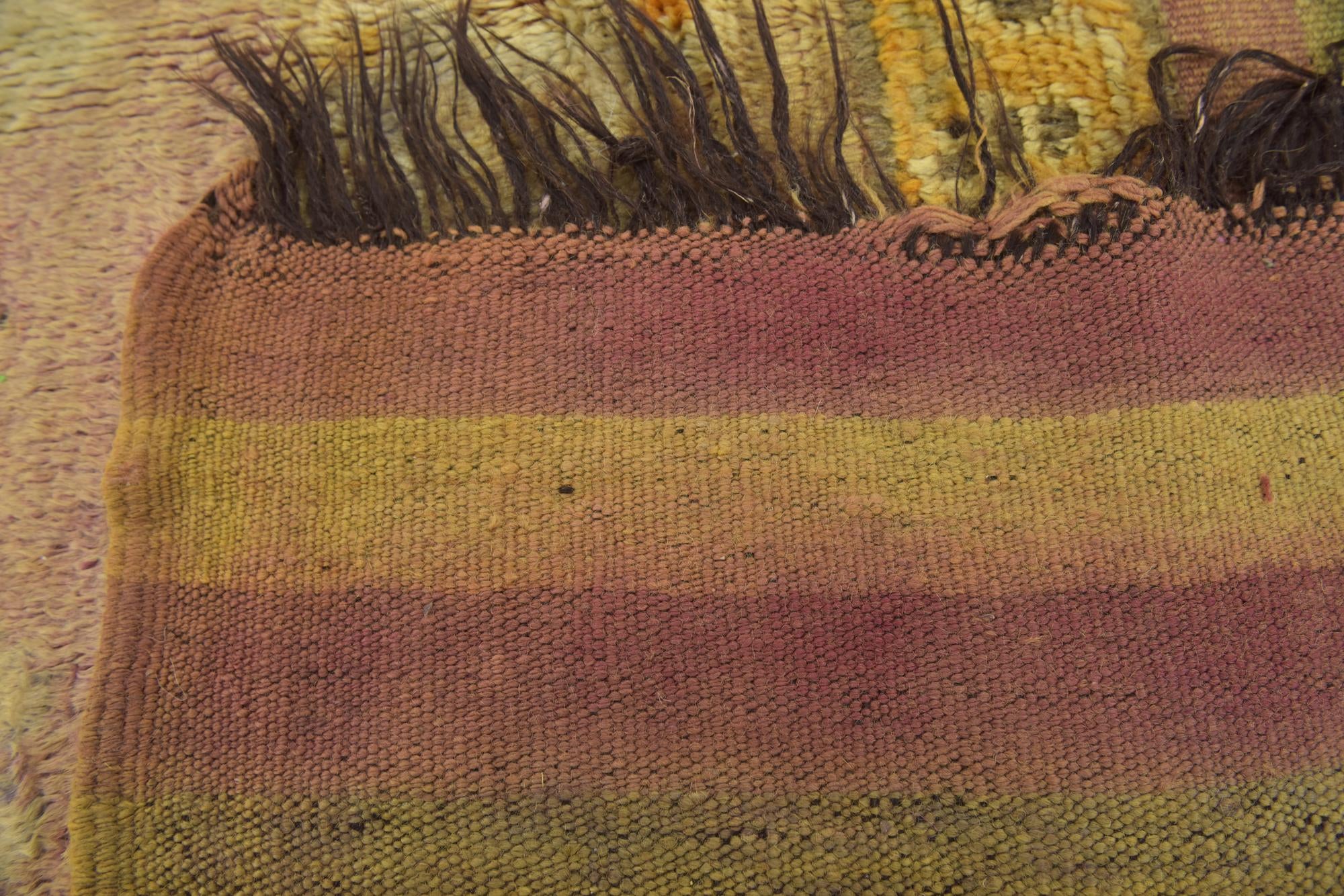 6' 4 x 16' Hand Knotted Moroccan Wool Runner Rug