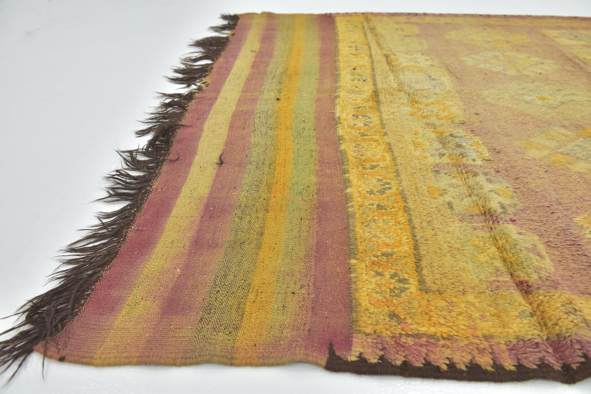 6' 4 x 16' Hand Knotted Moroccan Wool Runner Rug