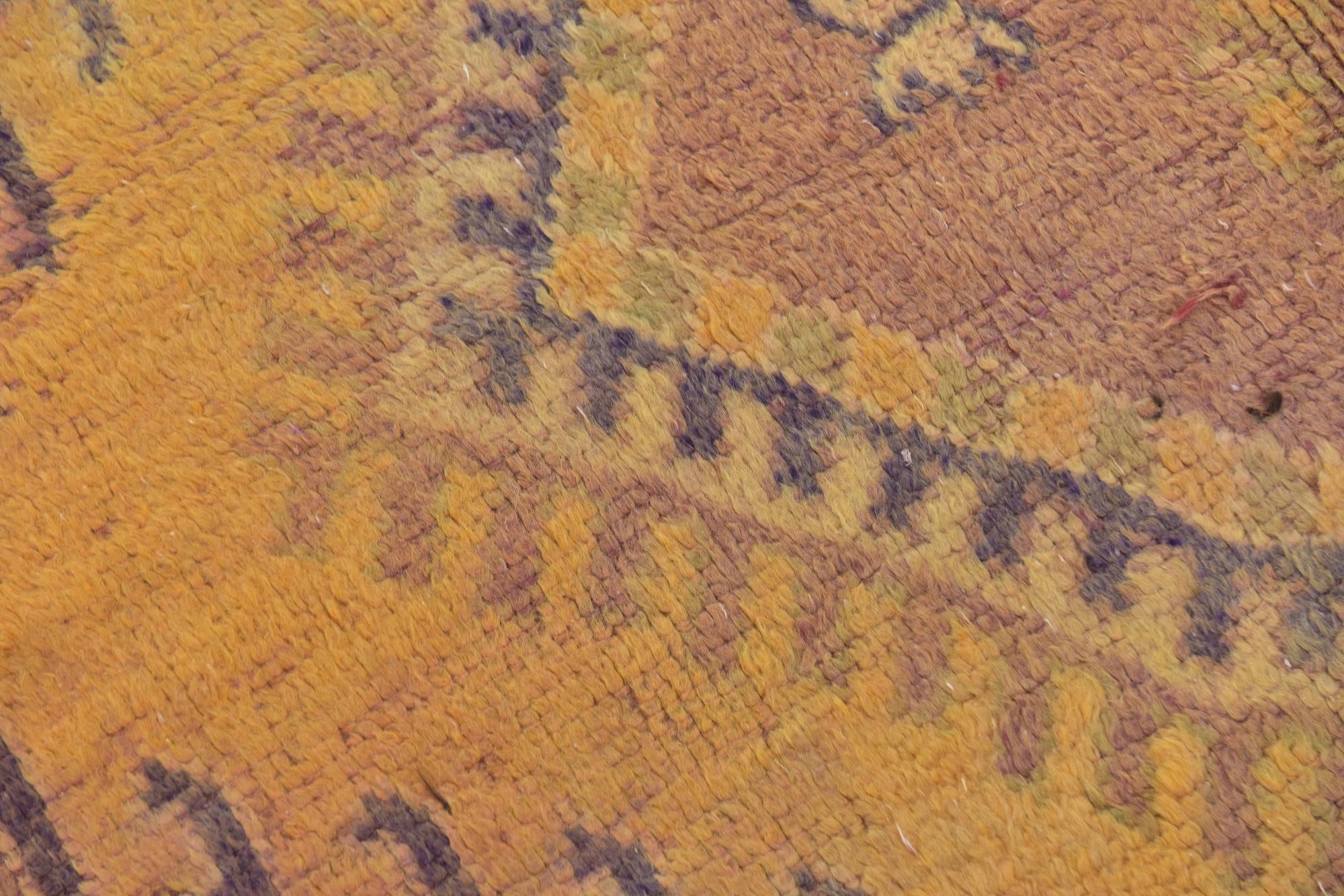 6' 10 x 14' 8 Hand Knotted Moroccan Wool Runner Rug