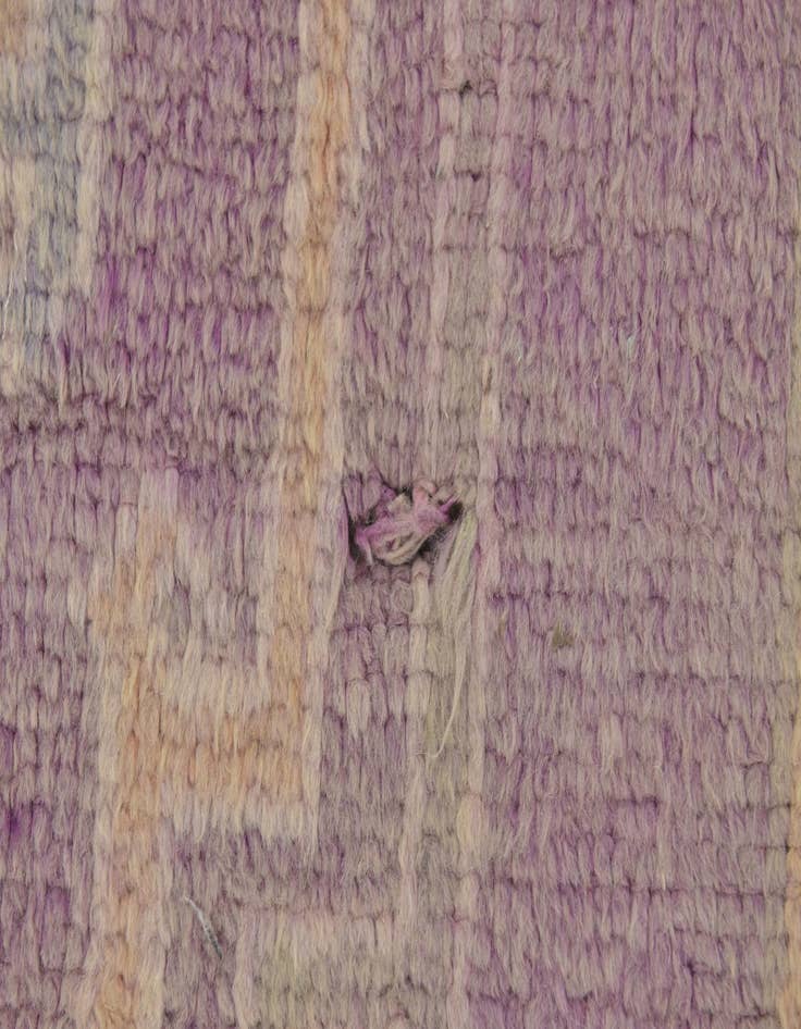 Detail image of 6' 5 x 14' 6  Hand Knotted Moroccan Wool Runner Rug