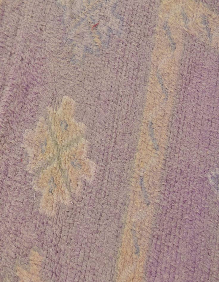 Detail image of 6' 5 x 14' 6  Hand Knotted Moroccan Wool Runner Rug