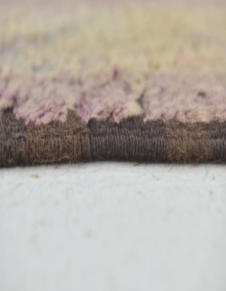 Detail image of 6' 5 x 14' 6  Hand Knotted Moroccan Wool Runner Rug