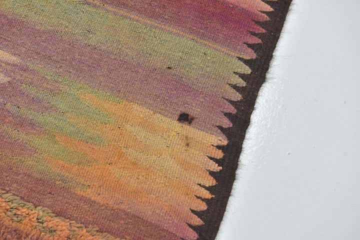 5' 9 x 17' 3 Hand Knotted Moroccan Wool Runner Rug