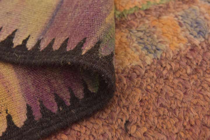 5' 9 x 17' 3 Hand Knotted Moroccan Wool Runner Rug