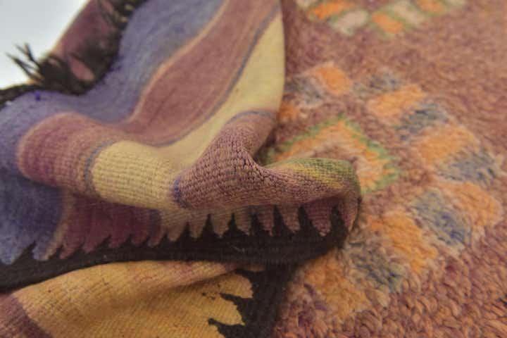 5' 9 x 17' 3 Hand Knotted Moroccan Wool Runner Rug