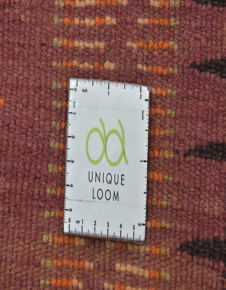 Detail image of 5' 5 x 10' 10  Hand Knotted Moroccan Wool Runner Rug