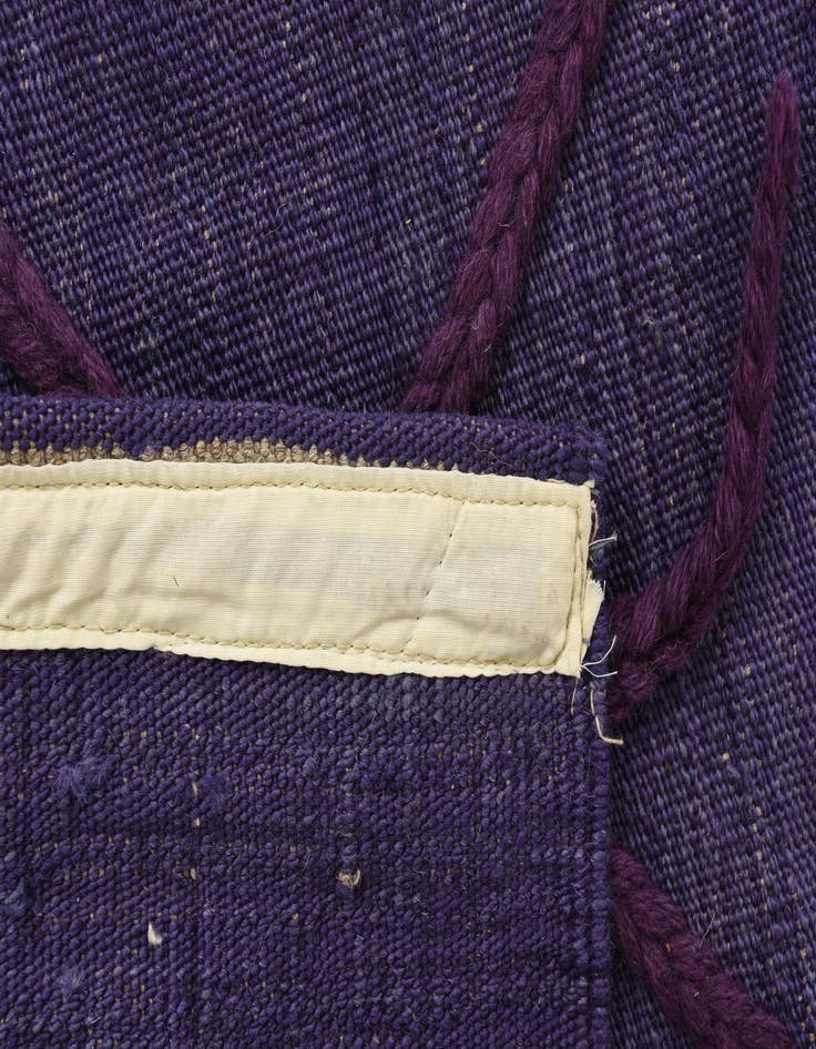 Detail image of 2' 7 x 8' 1  Hand Knotted Moroccan Wool Runner Rug