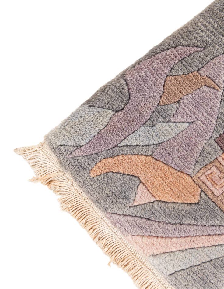 Detail image of 2' 6 x 8' 10  Hand Knotted Nepal Wool Runner Rug