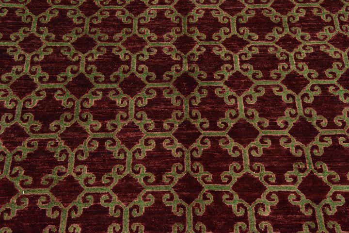 150cm x 305cm Hand Knotted Peshawar Ziegler Oriental Runner Rug