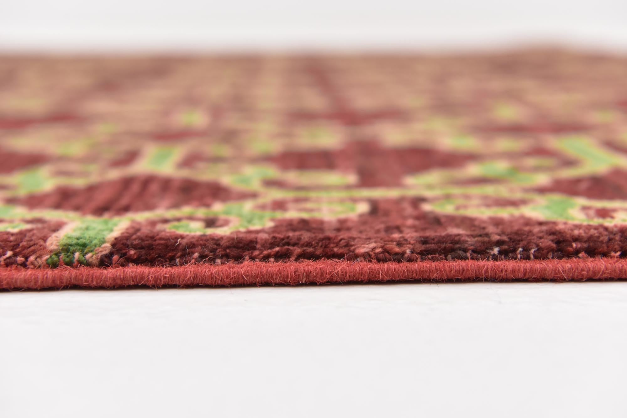 150cm x 305cm anudado a mano Peshawar Ziegler Alfombra Oriental Pasillera