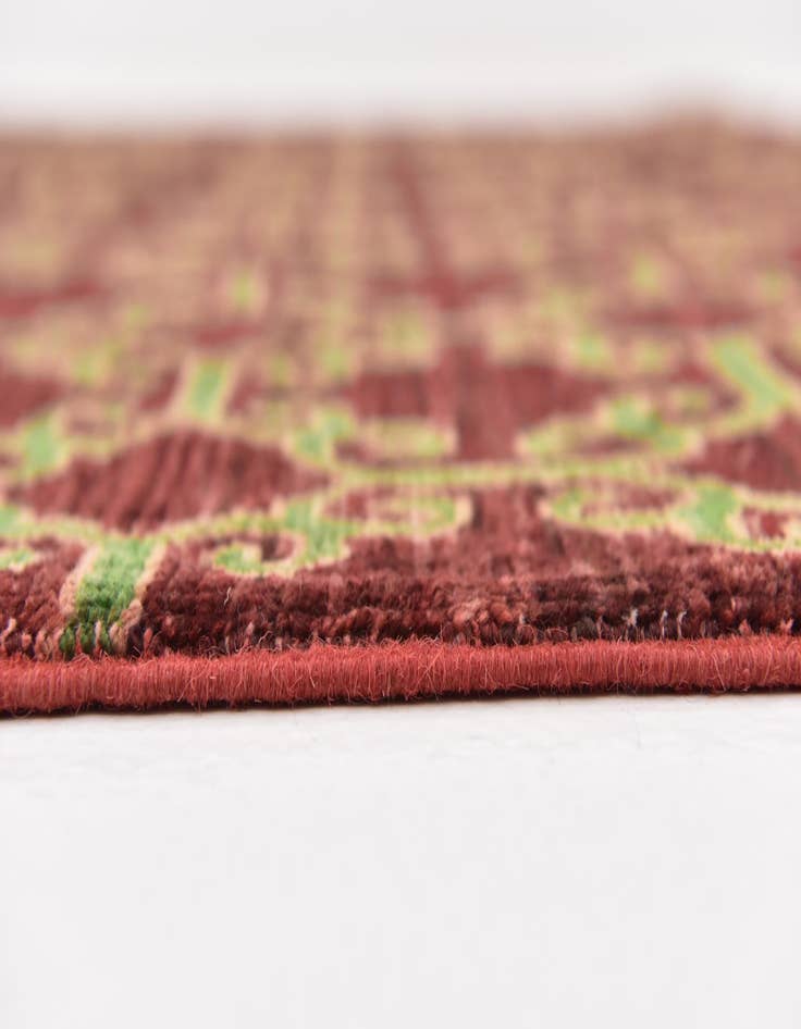 Detail image of 5' x 10'  Hand Knotted Peshawar Ziegler Oriental Runner Rug