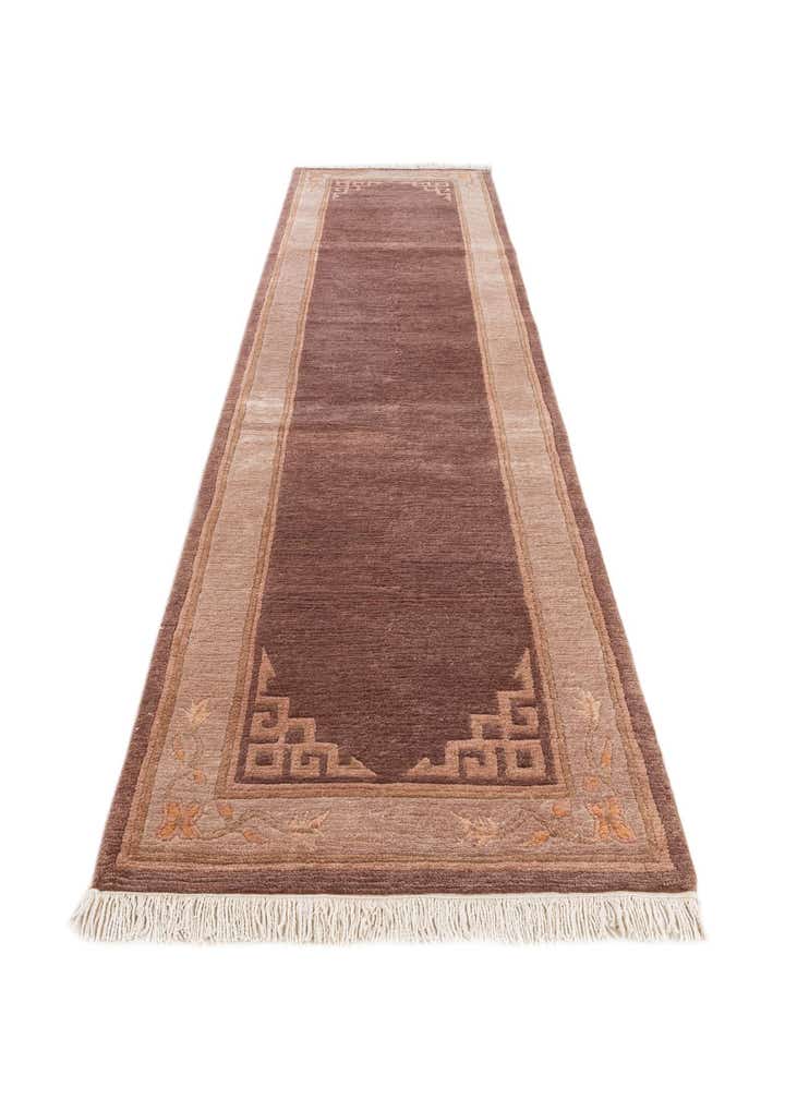 2' 10 x 11' 3 Hand Knotted Tibet Wool Runner Rug
