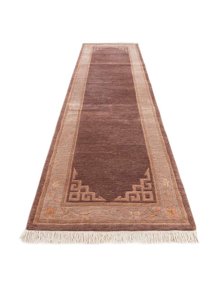 2' 10 x 11' 3 Hand Knotted Tibet Wool Runner Rug