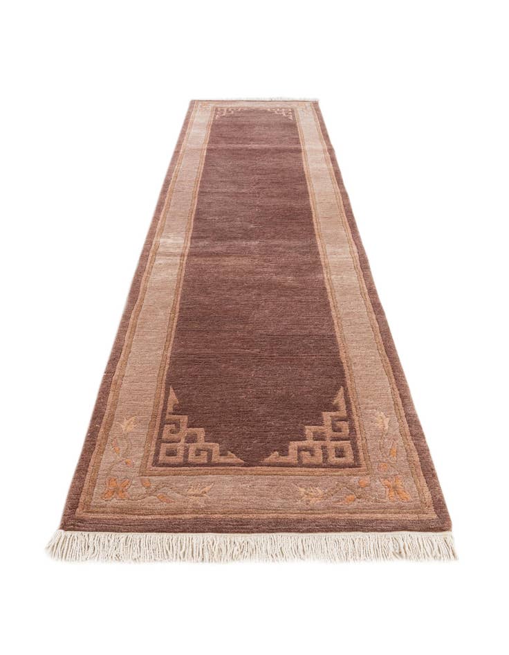 Detail image of 2' 10 x 11' 3 Hand Knotted Tibet Wool Runner Rug